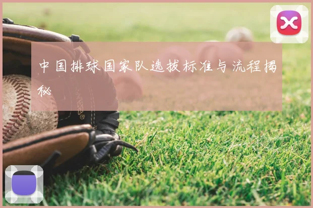 中国排球国家队选拔标准与流程揭秘